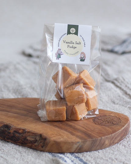 Vanilla Salt Fudge