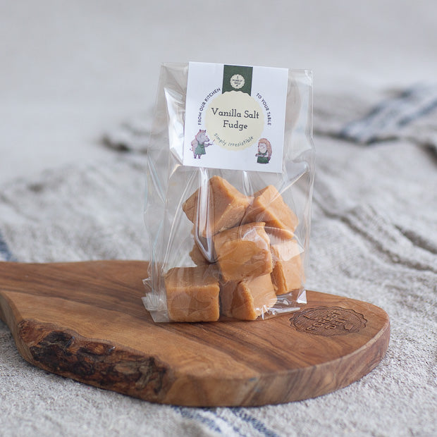 Vanilla Salt Fudge