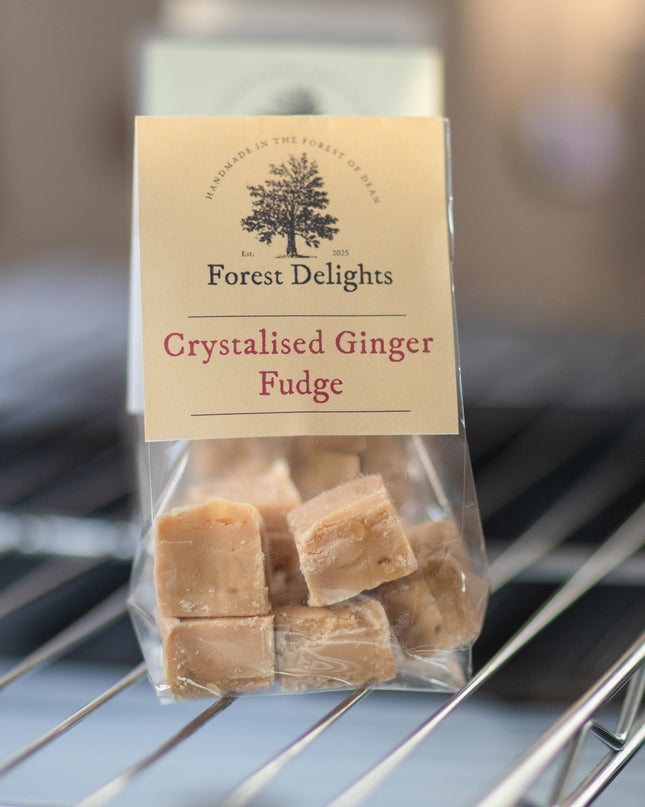 Forest Delights Crystallised Ginger Fudge