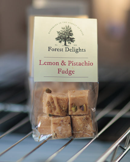 Forest Delights Lemon and Pistachio Fudge