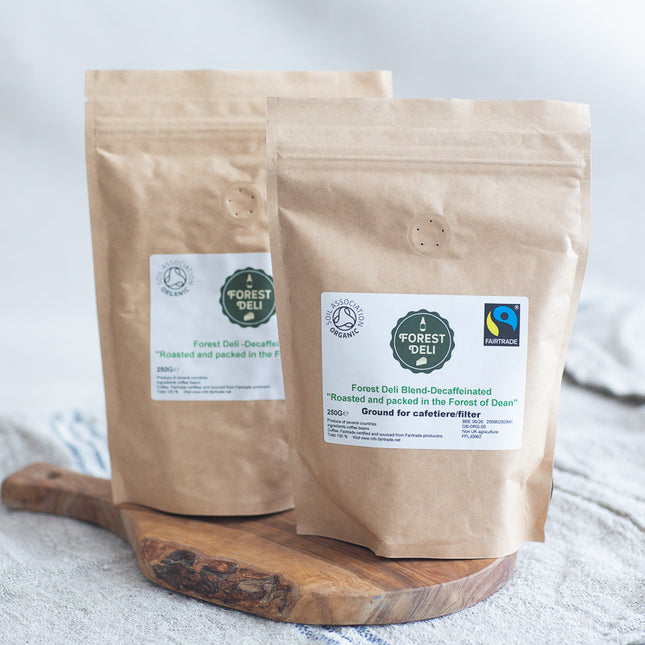Forest Deli DeCaff Coffee Ground 250g