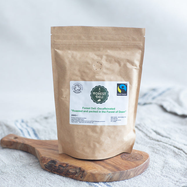 Forest Deli  DeCaff Coffee Beans 250g