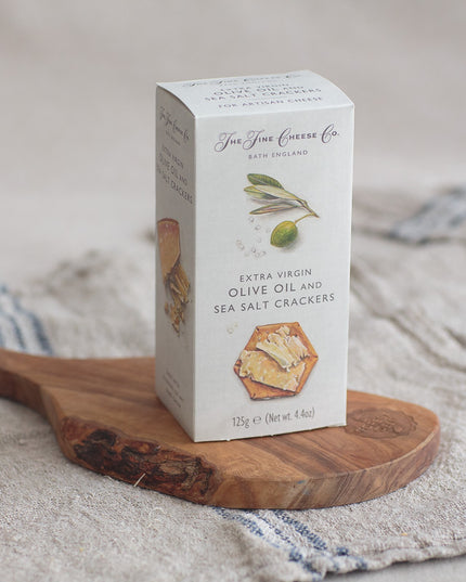 Extra Virgin Oil and Sea Salt Crackers