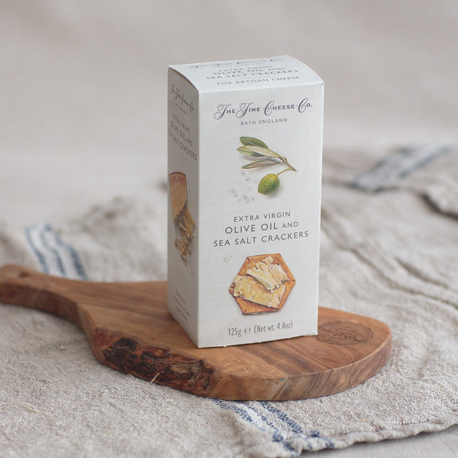 Extra Virgin Oil and Sea Salt Crackers