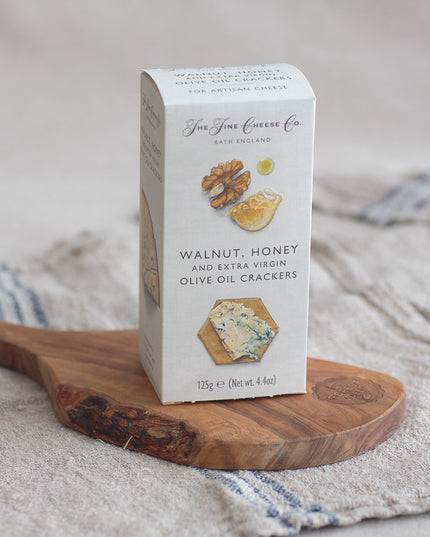 Walnut Honey and Extra Virgin Oil Crackers