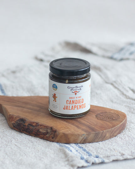 Ginger Beard Candied Jalapenos