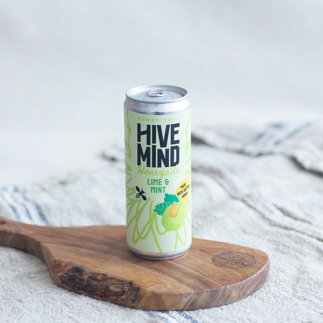 Hive Mind Honeyade Lime and Mint