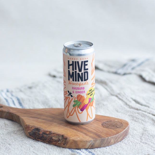 Hive Mind Honeyade Rhubarb and Ginger
