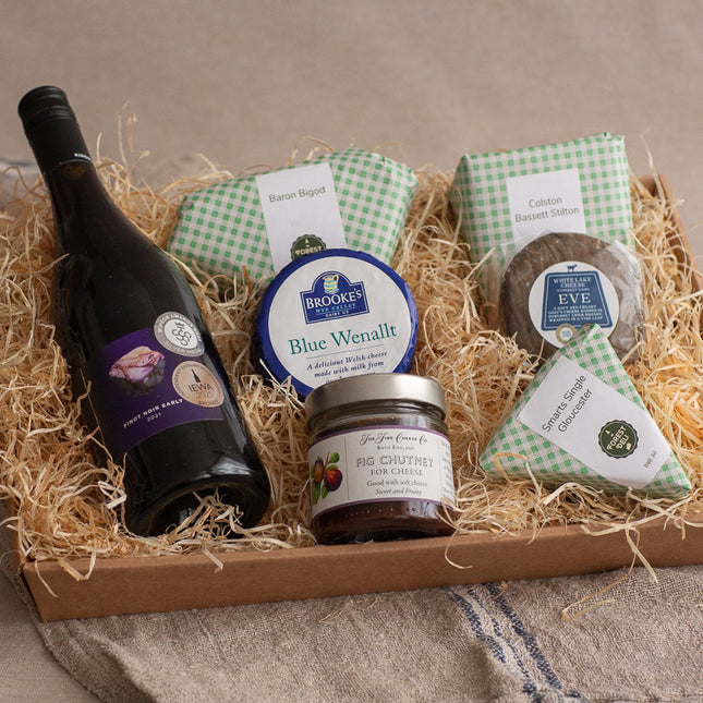 Luxury Cheese & Wine Gift Hamper