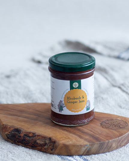 Rhubarb and Ginger Jam