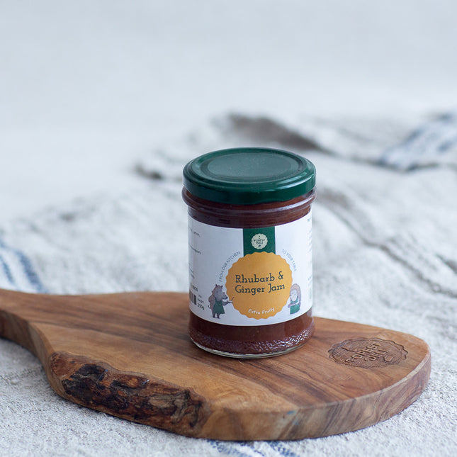 Rhubarb and Ginger Jam
