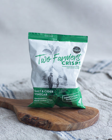 Two Farmers Salt and Cider Vinegar 40g
