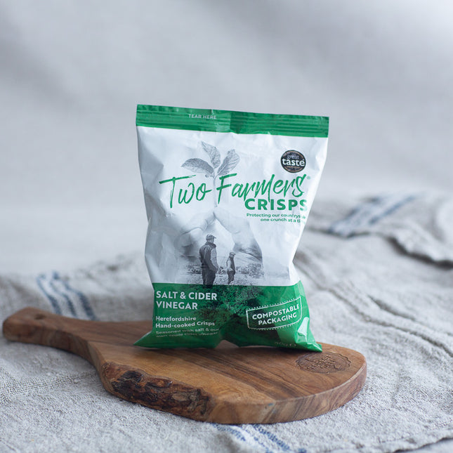 Two Farmers Salt and Cider Vinegar 40g