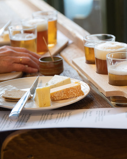 Cheese and a Local Brew