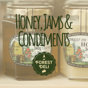 Local Honey, Jams and condiments at Forest Deli Coleford