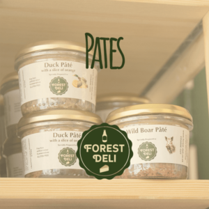 Selection of Pates available at Forest Deli