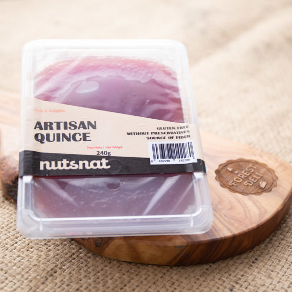 Artisan Quince Jelly in a plastic pack