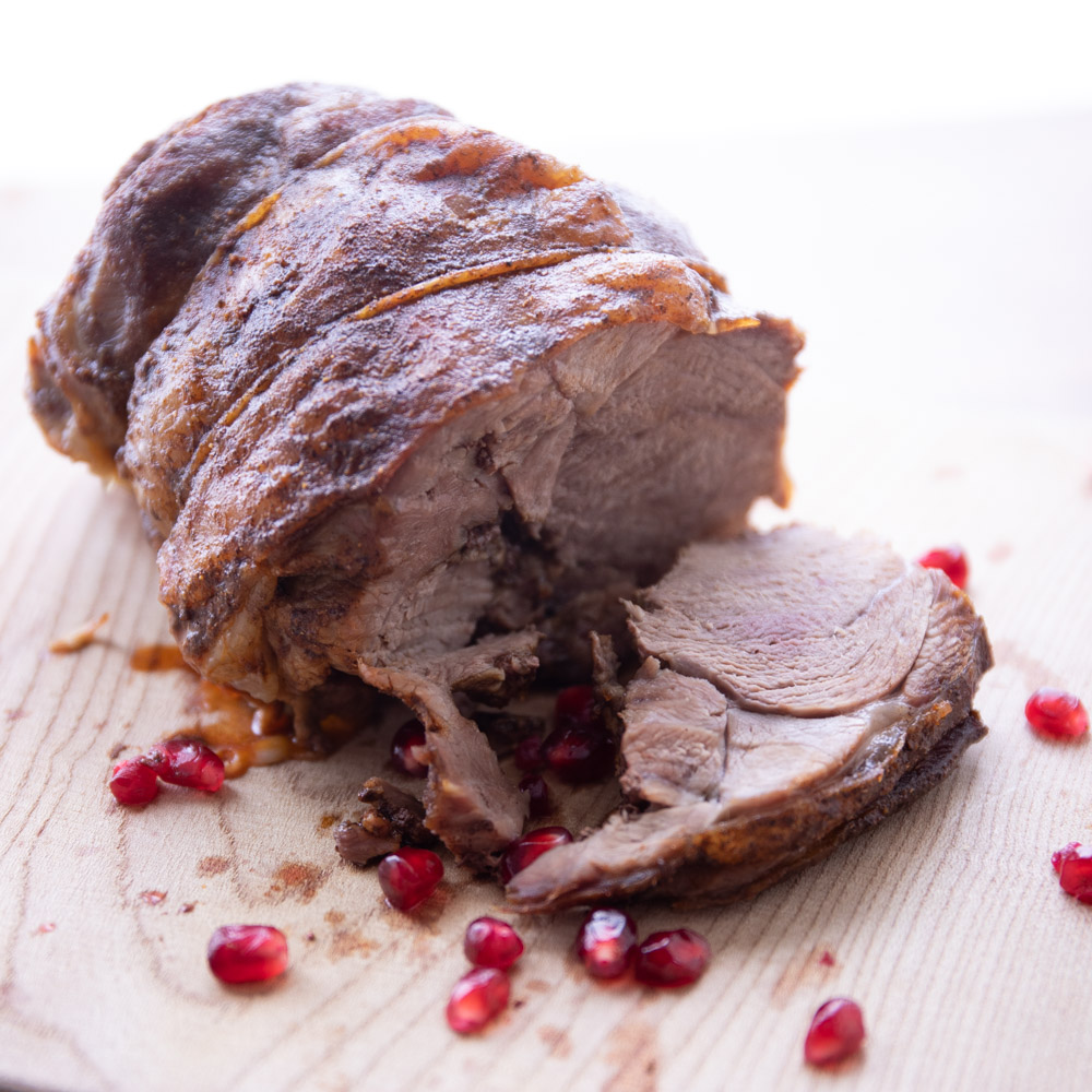 Slow Cooked Shoulder of Lamb with Baharat Spcing