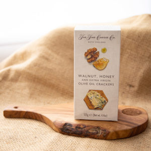 The Fine Cheese Co Walnut Honey and Extra Virgin Olive Oil Crackers